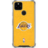 NBA Los Angeles Lakers Distressed Google Pixel 5a 5G Clear Case